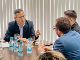 Cônsul-Geral Masahiro Ogino realiza visita oficial ao Delegado-Geral da Polícia Civil do Estado do Amazonas,Sr.Bruno de Paula Fraga