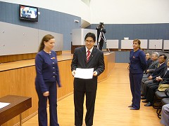 （写真）受賞の様子